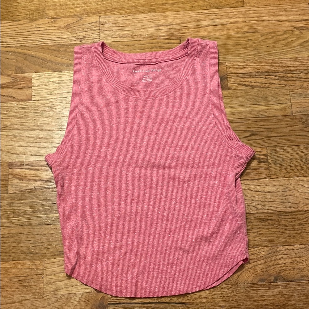 American Eagle Outfitters Pink Tank Top